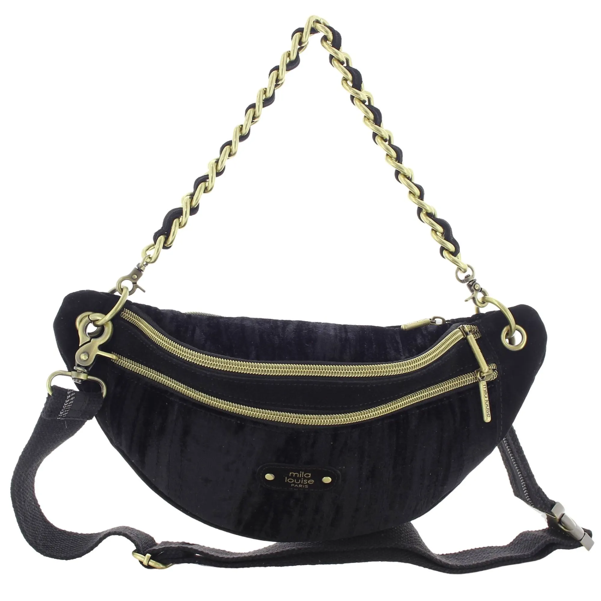 Mila Louise Sacs Banane Femme*Sac banane Petra VFR velours