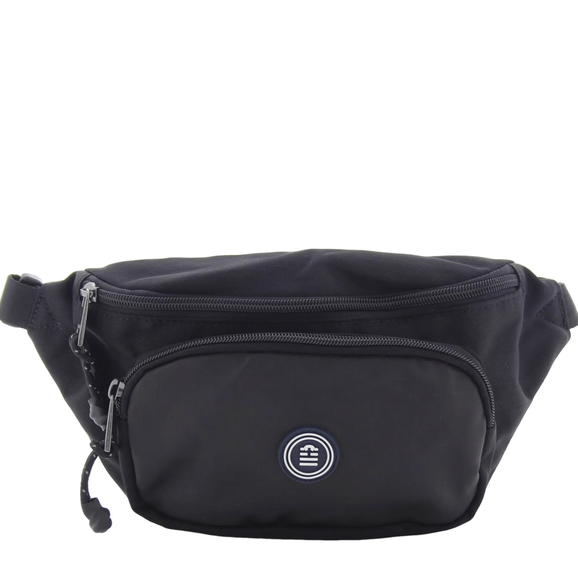 Serge Blanco Sacs Banane*Sac banane zippe Ripper en textile Noir