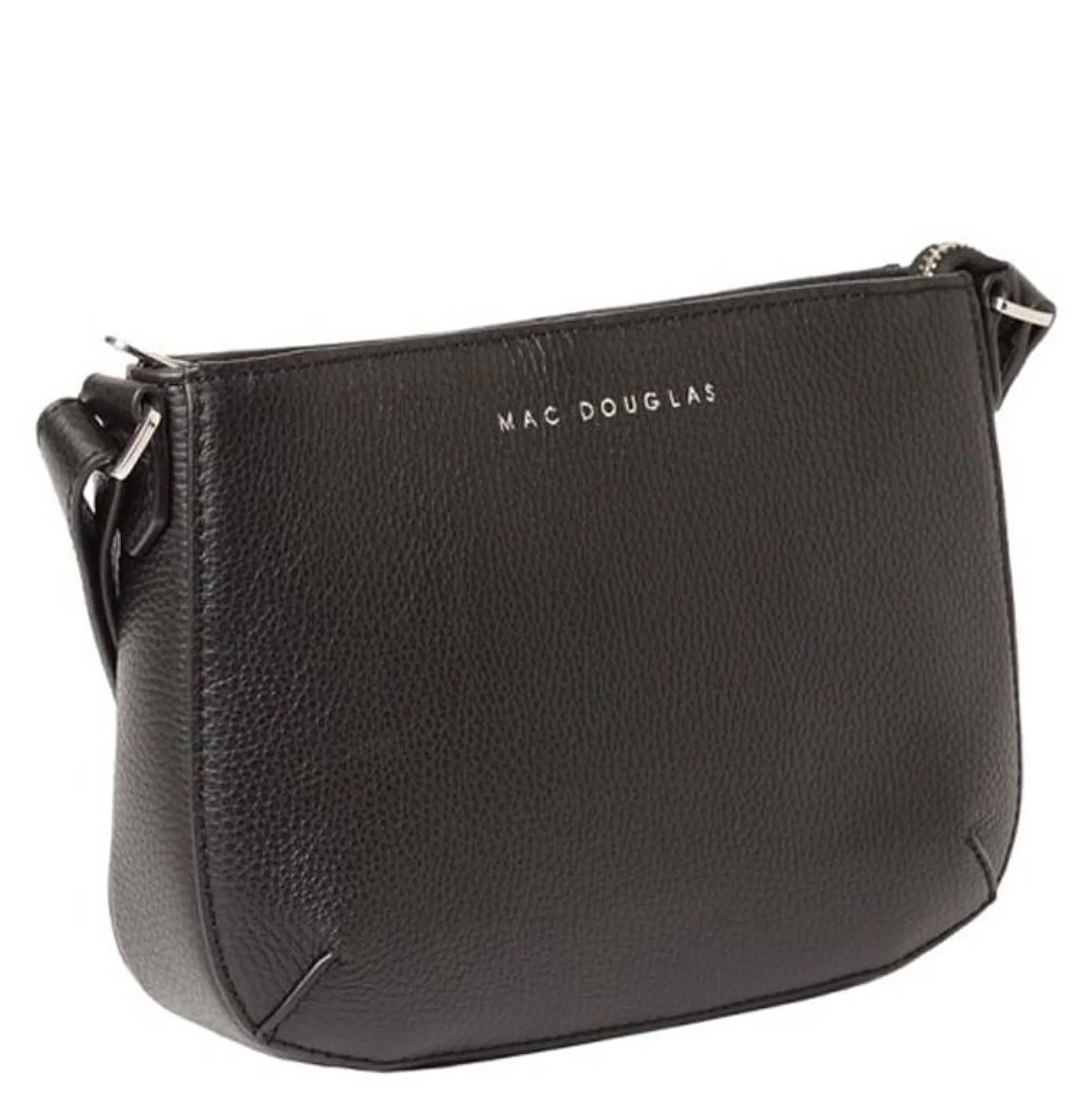 Mac Douglas Sacs Bandoulière*Sac bandouliere Aretha Magda en cuir graine Noir