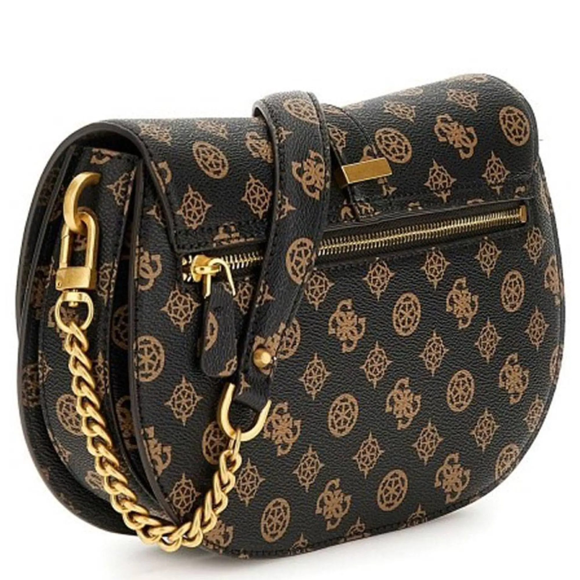 Guess Sacs Bandoulière*Sac bandouliere imprime logo Kuba Marron