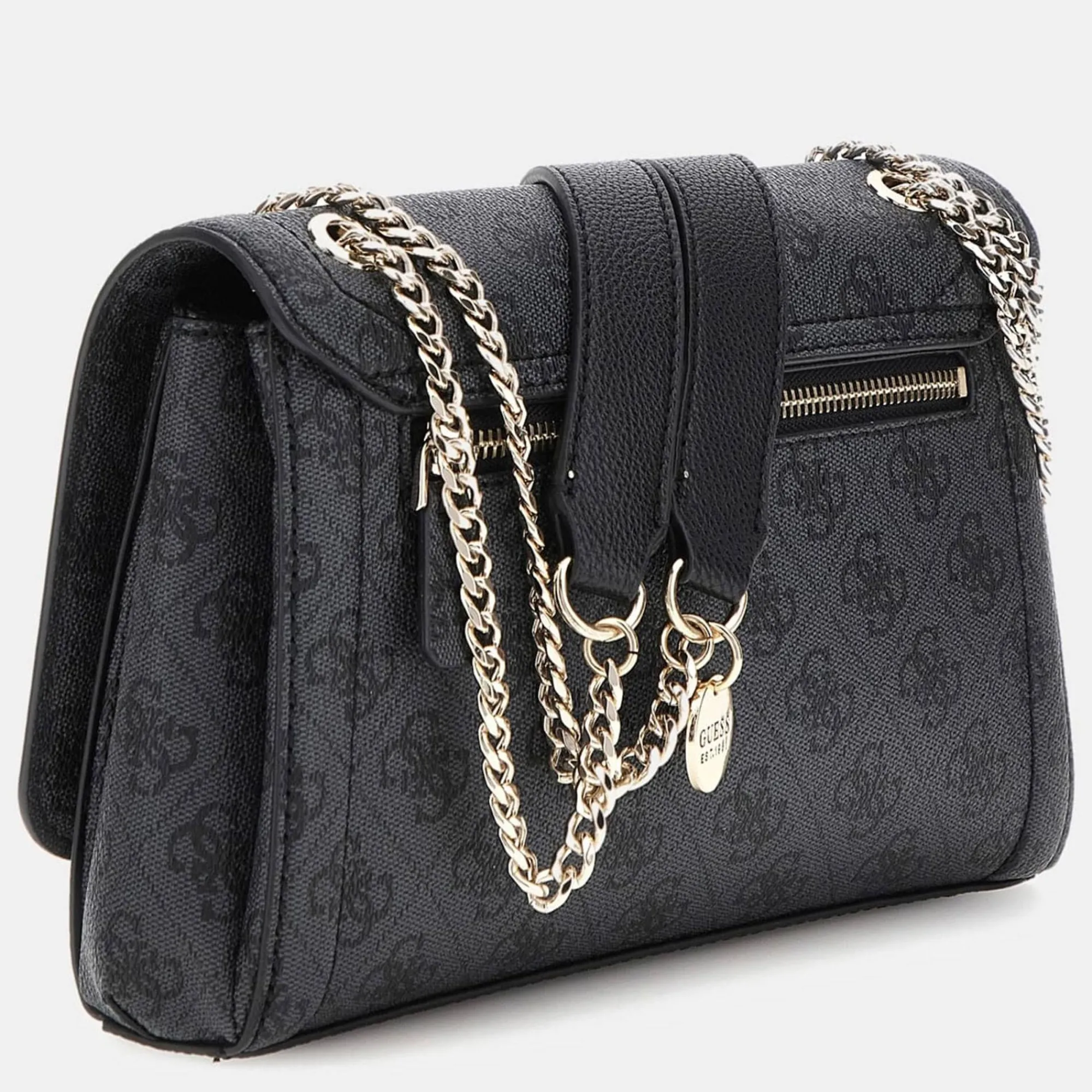 Guess Sacs Bandoulière*Sac bandouliere Noelle logo 4g Noir Multi