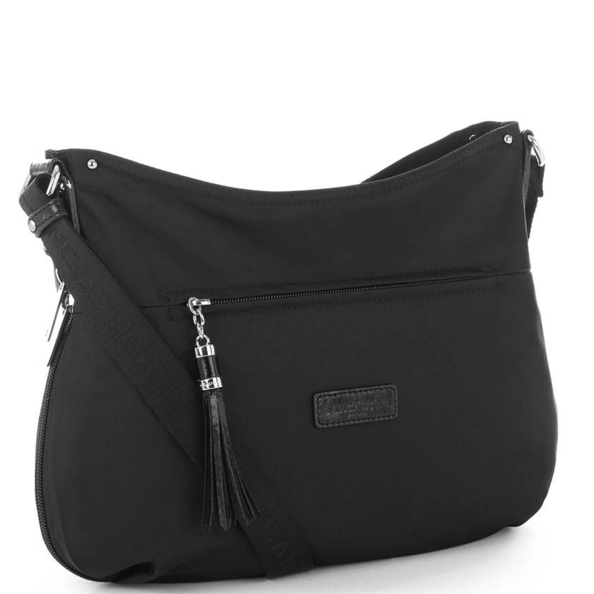 Lancaster Sacs Bandoulière*Sac besace bandouliere Basic Pompon Noir