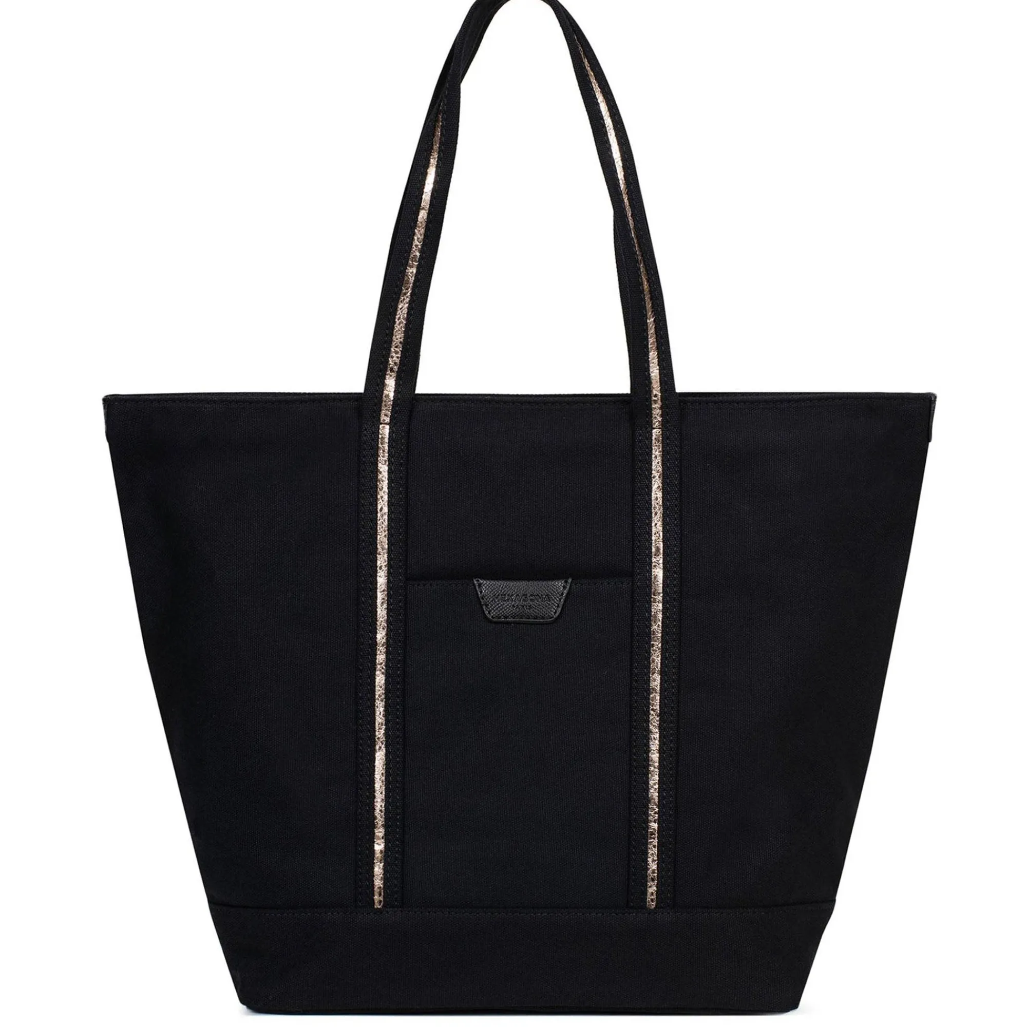 Hexagona Sacs Porté Épaule | Sacs Cabas*Sac cabas A4 porte epaule Kaya en toile Noir