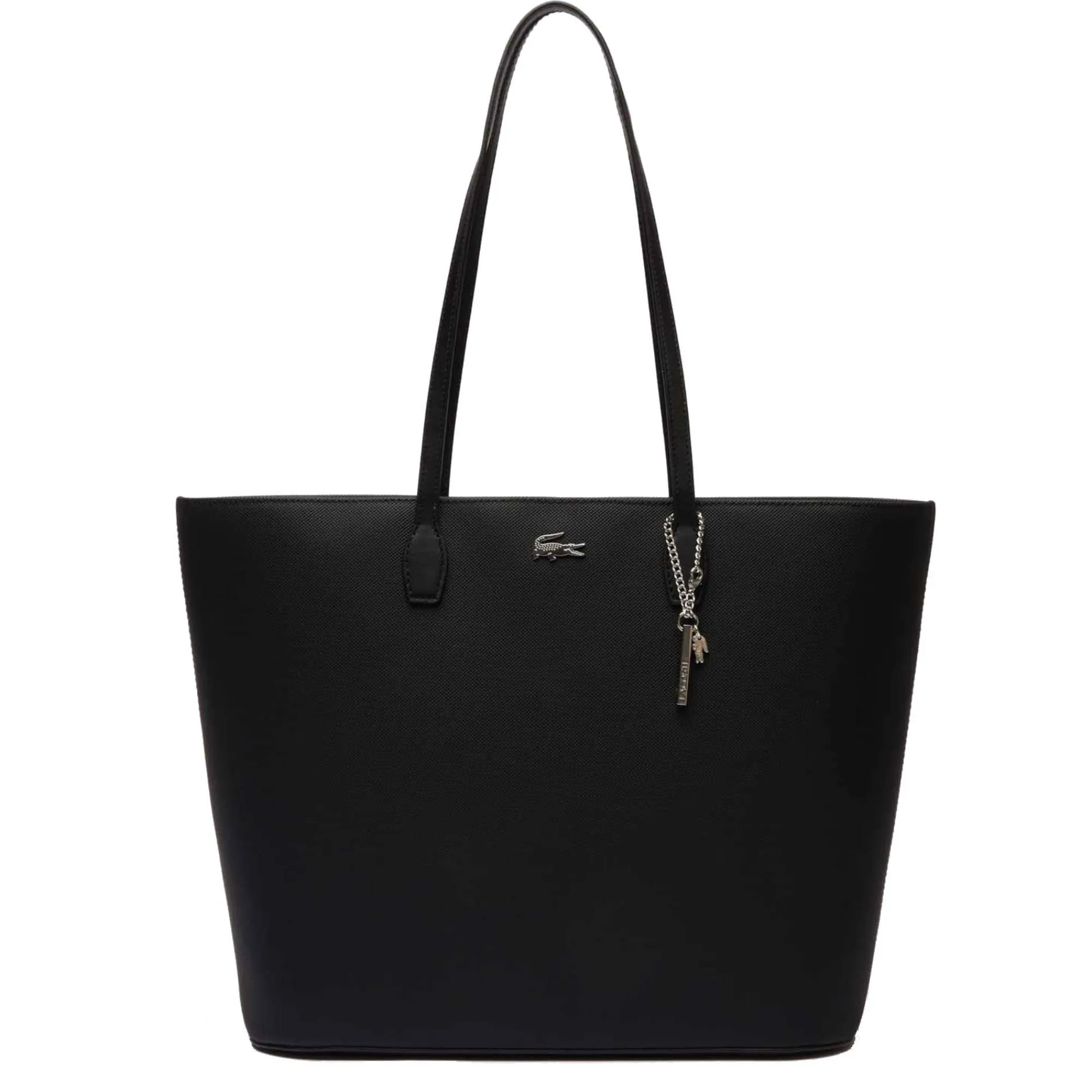 Lacoste Sacs Cabas*Sac cabas Daily Lifestyle en toile enduite Noir