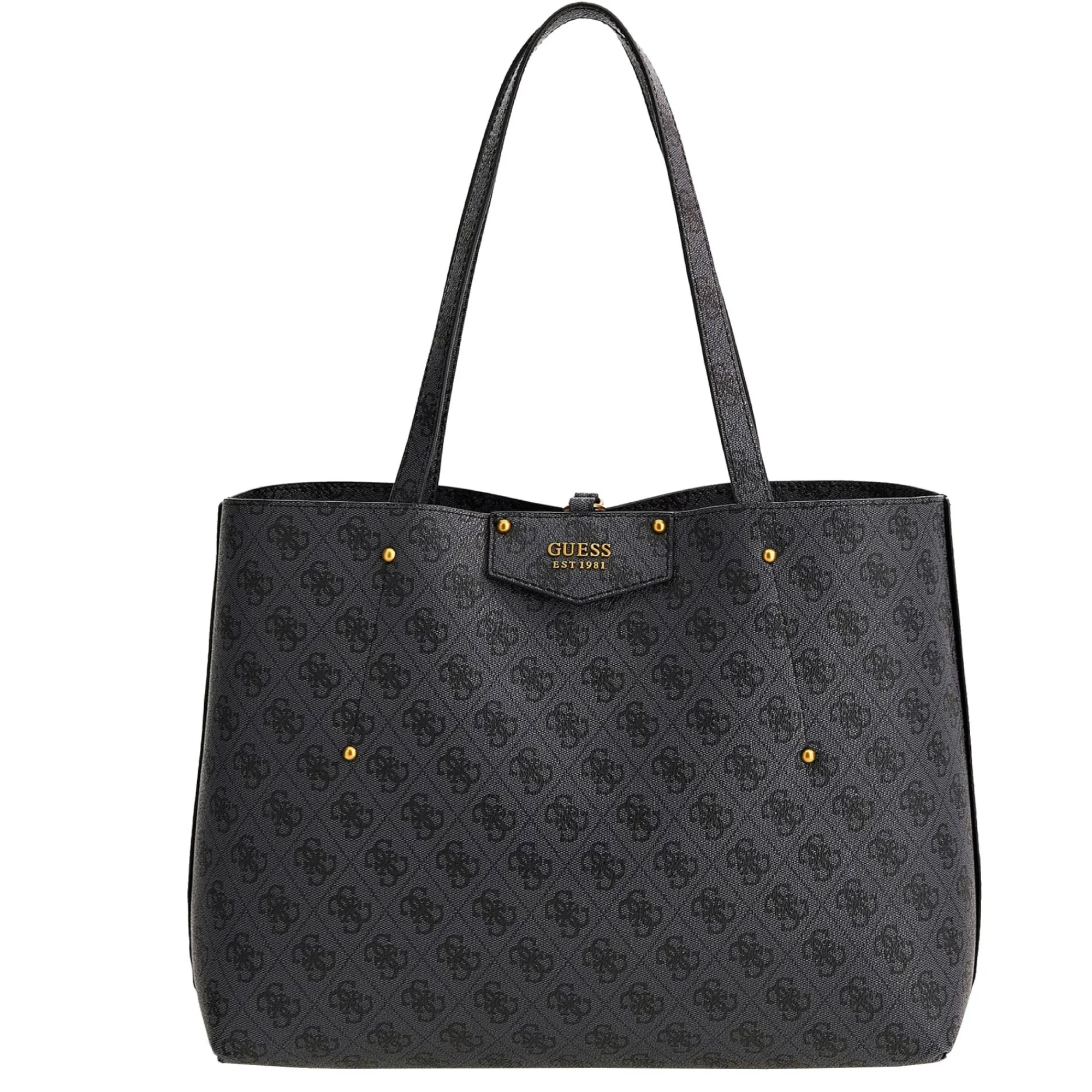 Guess Sacs Cabas*Sac cabas Eco Brenton motif logo 4G Noir Multi