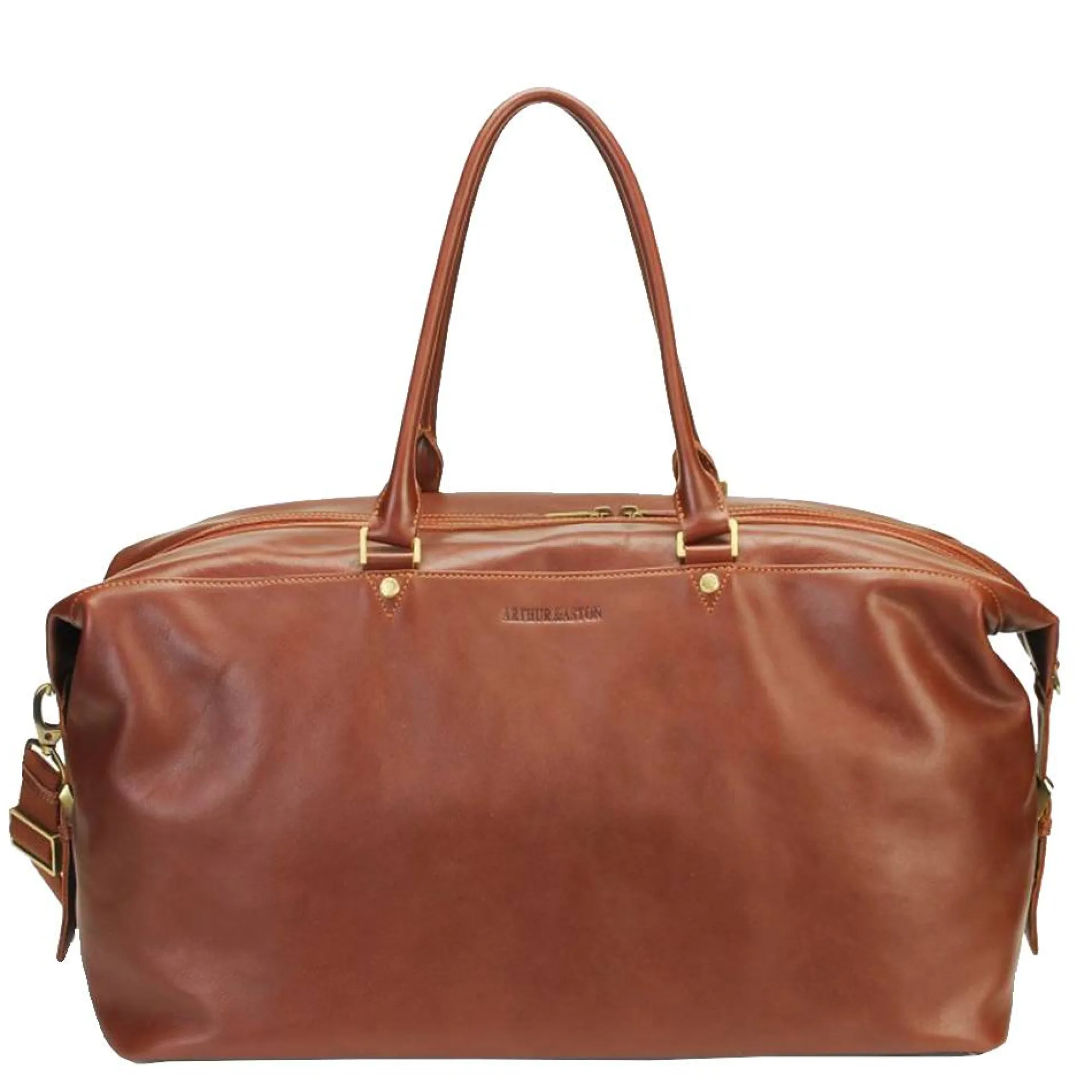 Arthur Aston Sacs Weekend | Sacs De Voyage Sans Roulettes*Sac de voyage Adam cuir tannage vegetal Cognac