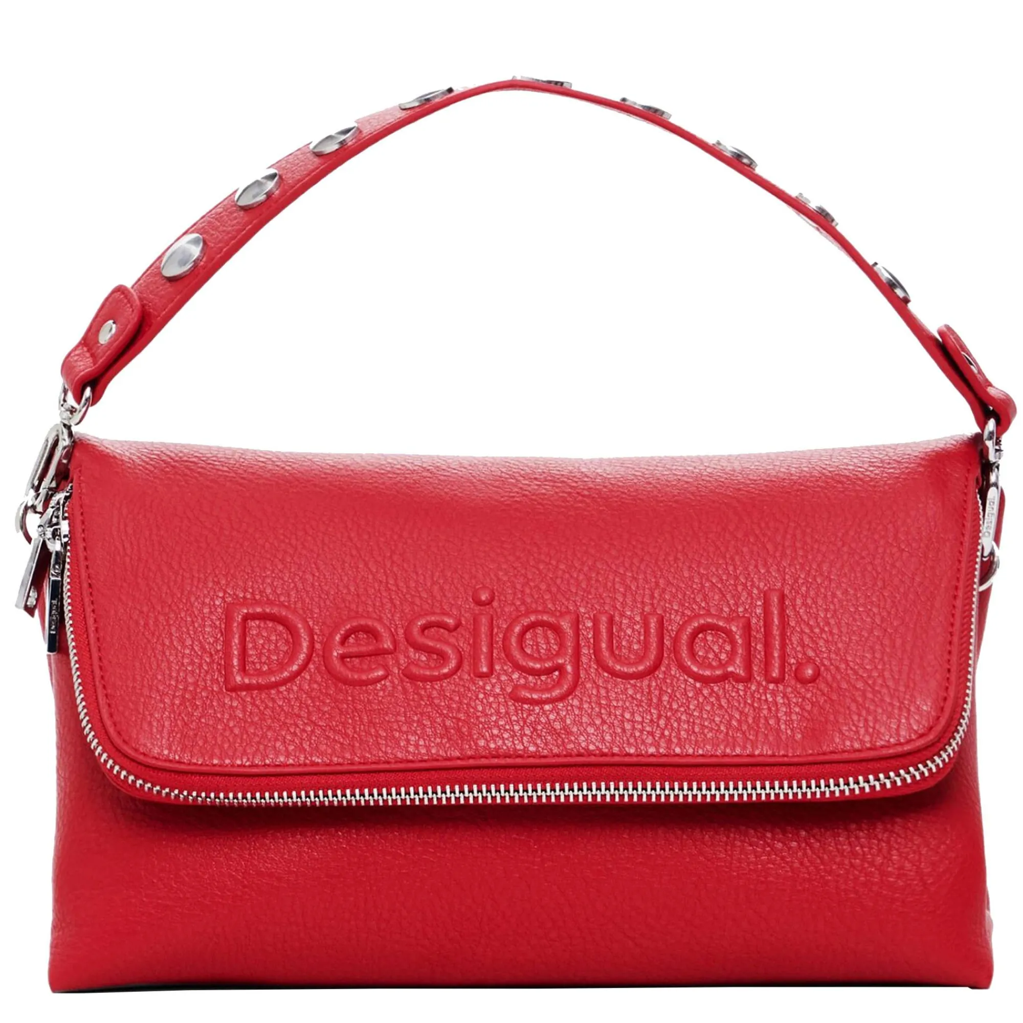 Desigual Sacs Porté Épaule*Sac porte epaule demi logo Venecia 3.0 Rouge