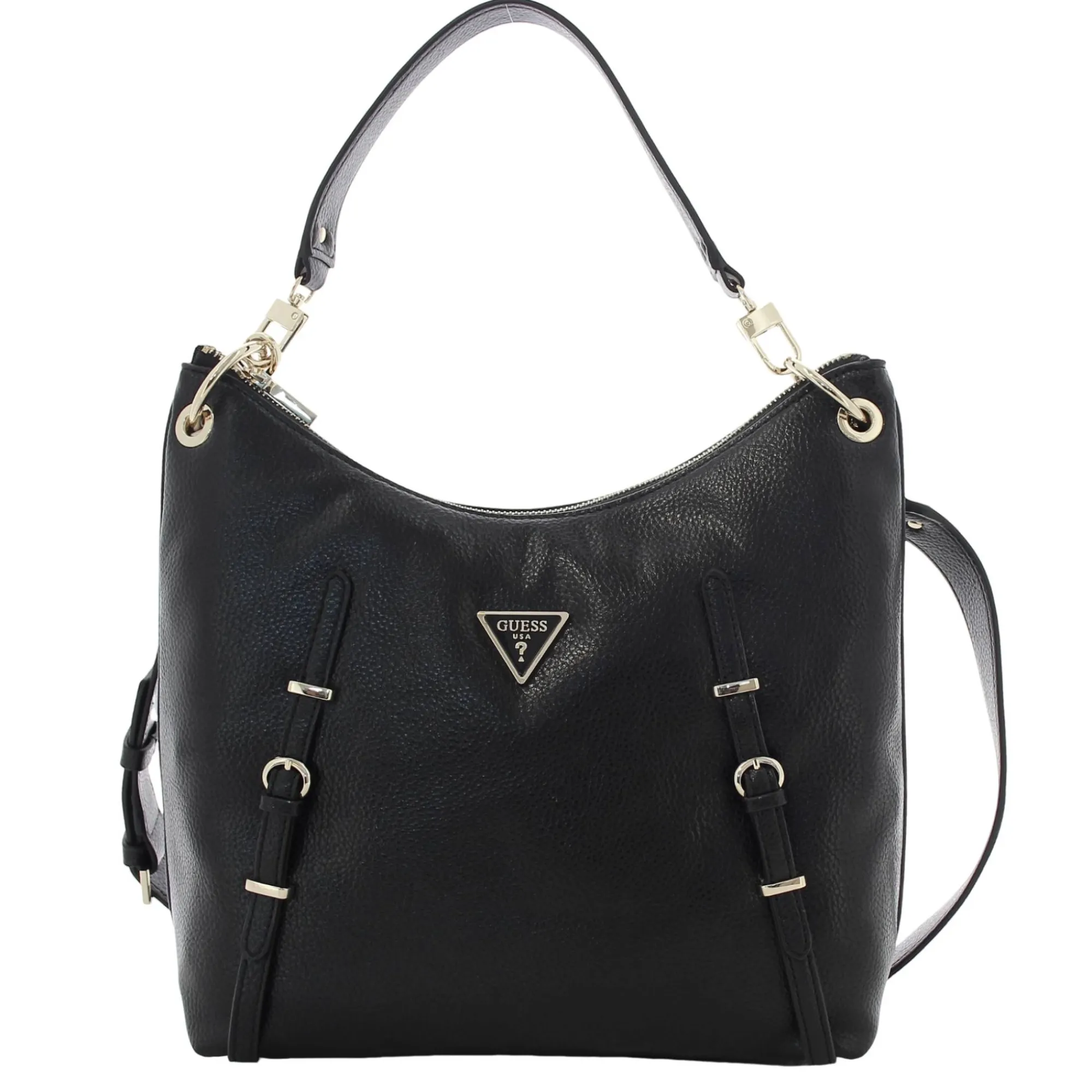 Guess Sacs Porté Épaule*Sac porte epaule Levia effet graine Noir