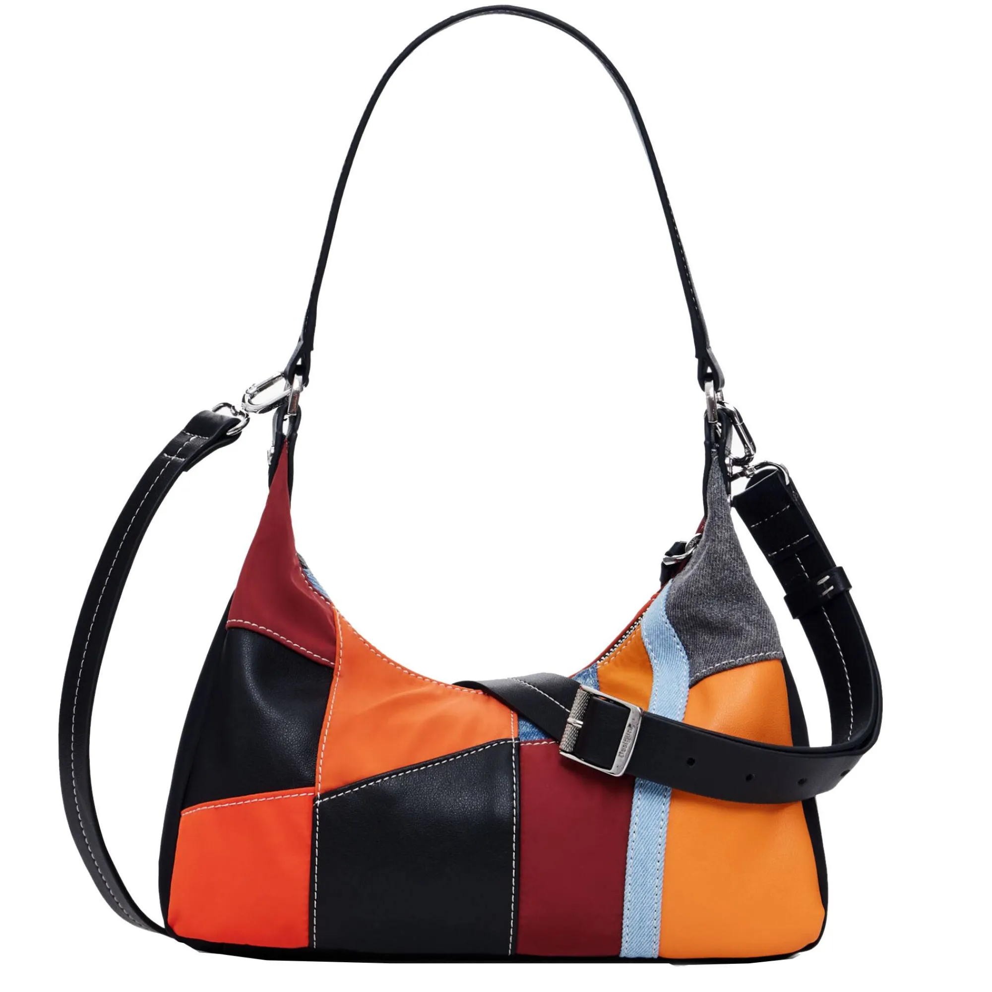 Desigual Sacs Porté Épaule*Sac porte epaule patch texture Lovelace Orange