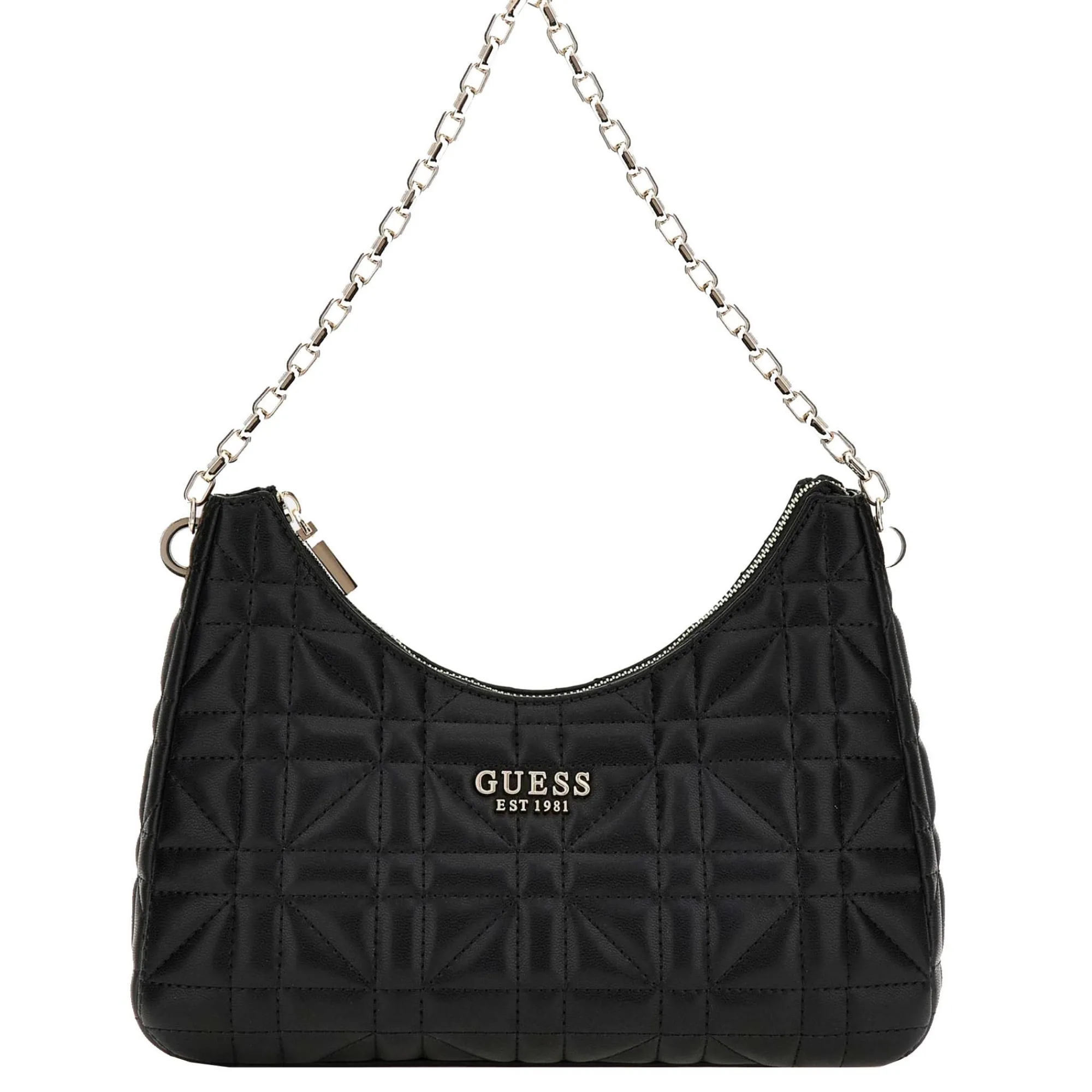 Guess Sacs Porté Épaule*Sac porte epaule zippe Assia matelasse Noir