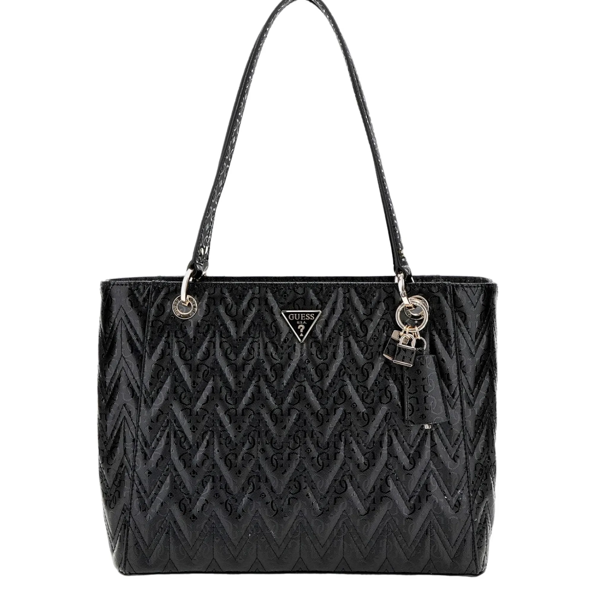 Guess Sacs À Main*Sac porte main noel Adelard Noir