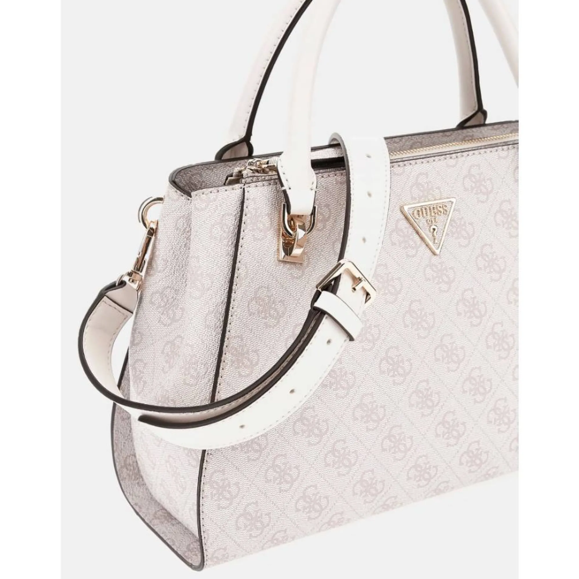 Guess Sacs À Main*Sac porte main Noelle motif logo 4G Blanc