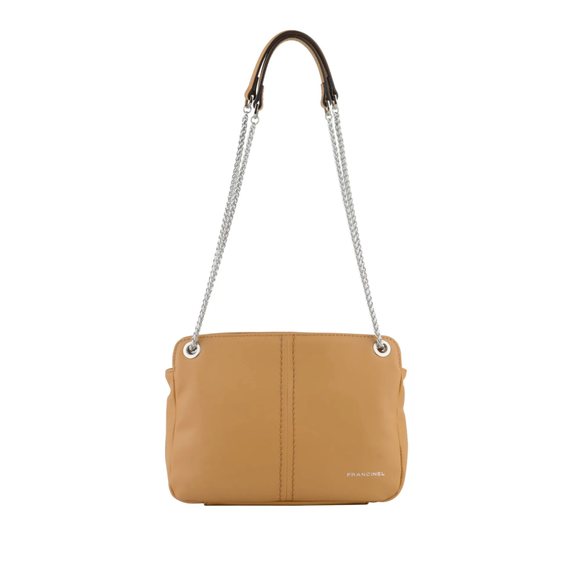 Francinel Sacs Bandoulière*Sac porte travers Agathe en cuir Camel