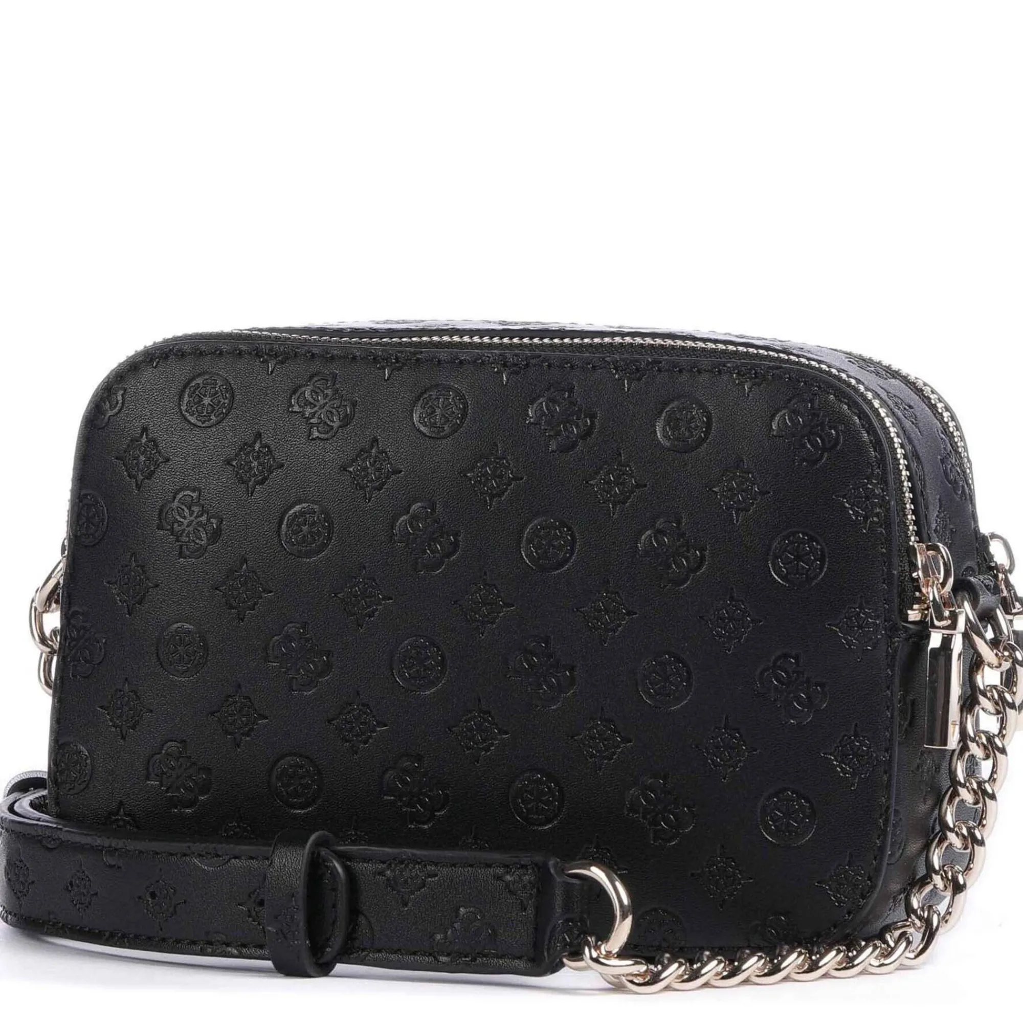 Guess Sacs Bandoulière*Sac porte travers zippe Arlena logo Noir