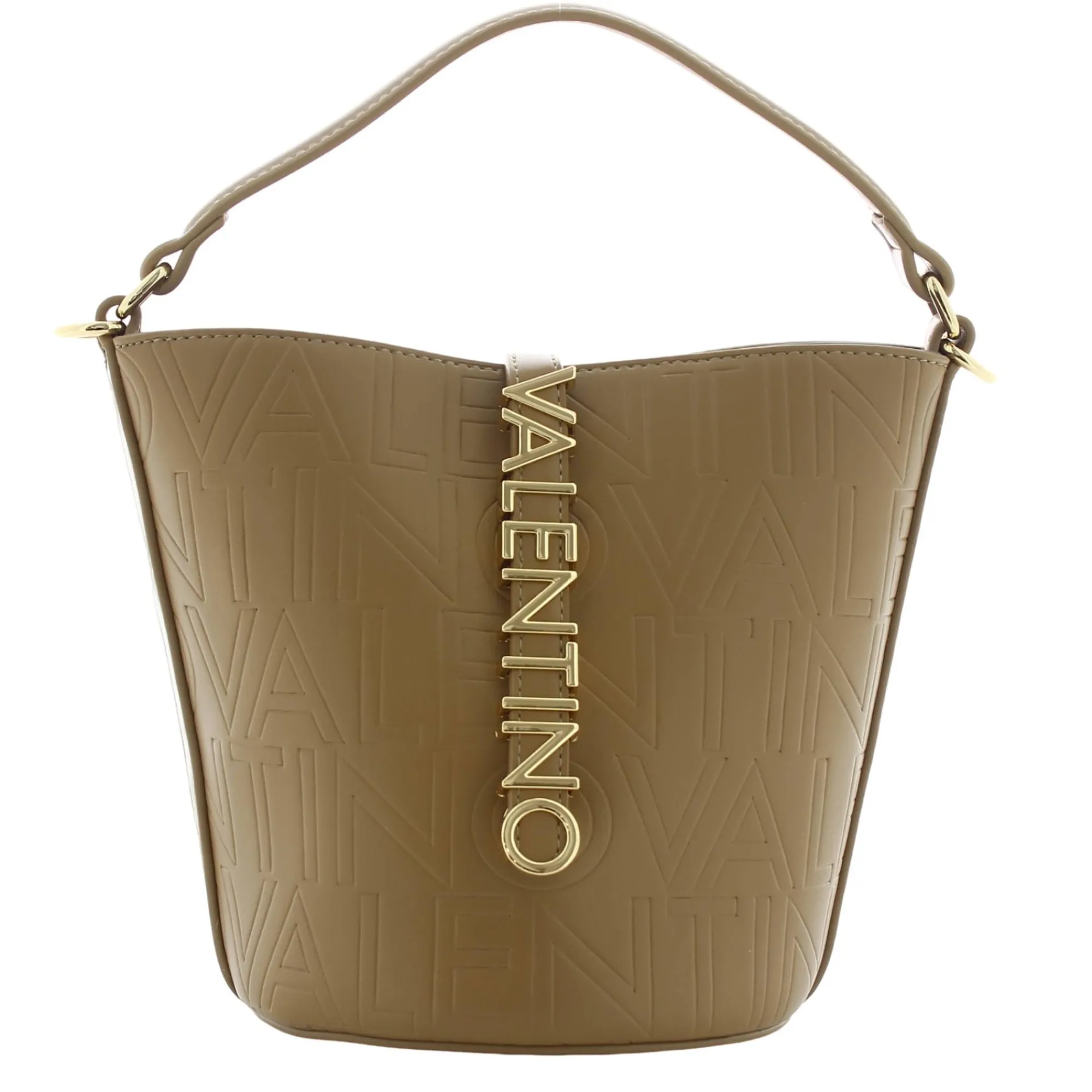 Valentino Bags Sacs Porté Épaule*Sac seau Lio Re motif logo Kaki