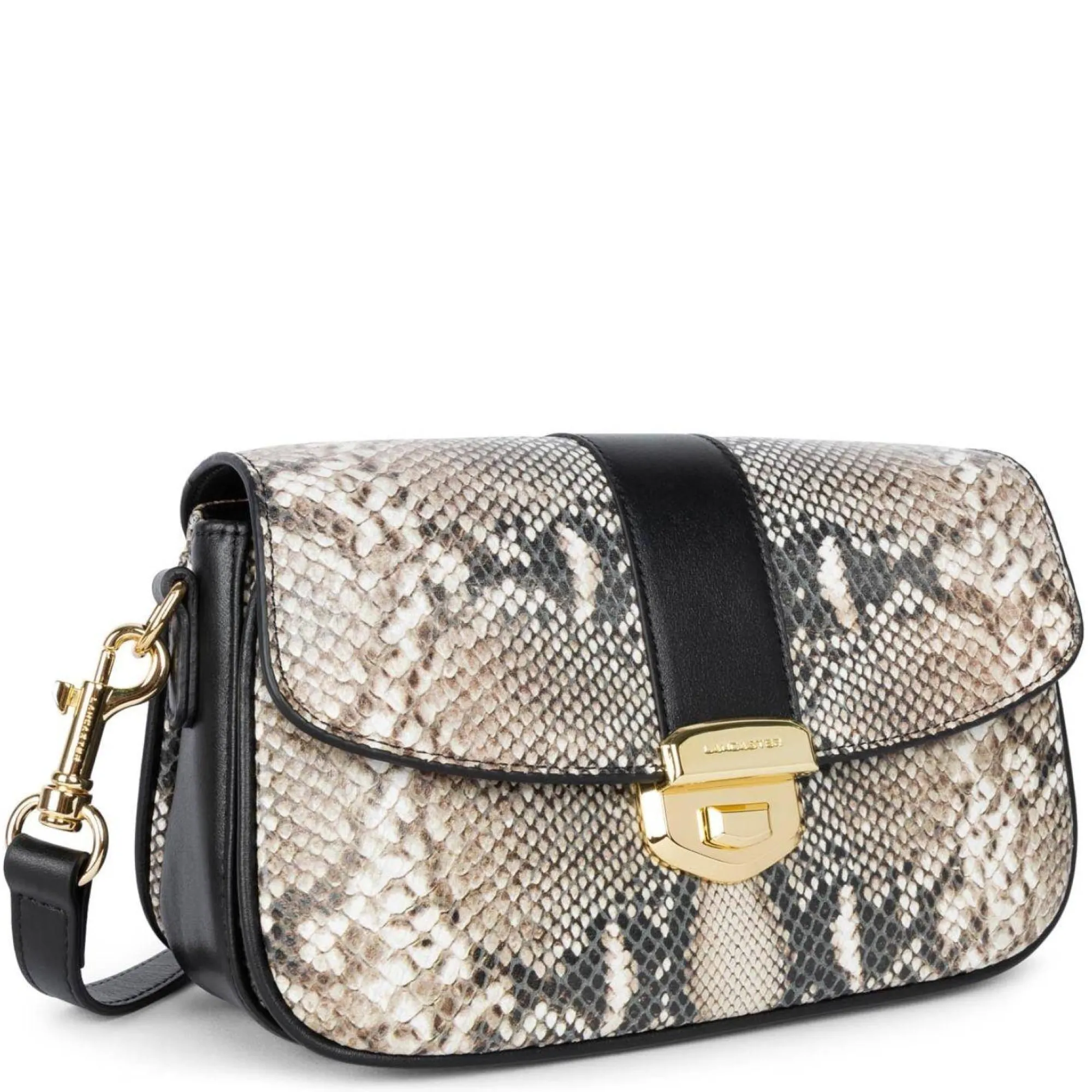 Lancaster Sacs Bandoulière*Sac trotteur a rabat M Python Fia Multi python