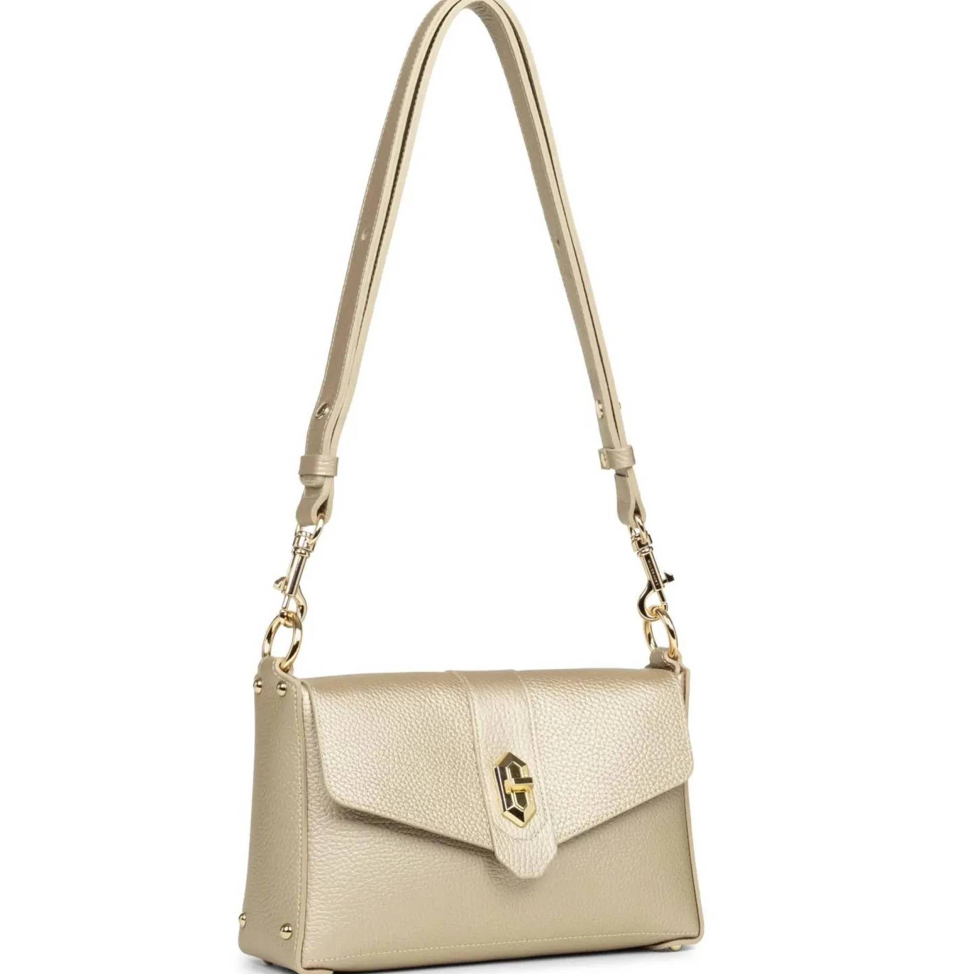 Lancaster Sacs Bandoulière*Sac trotteur Foulonne Double rabat fermoir