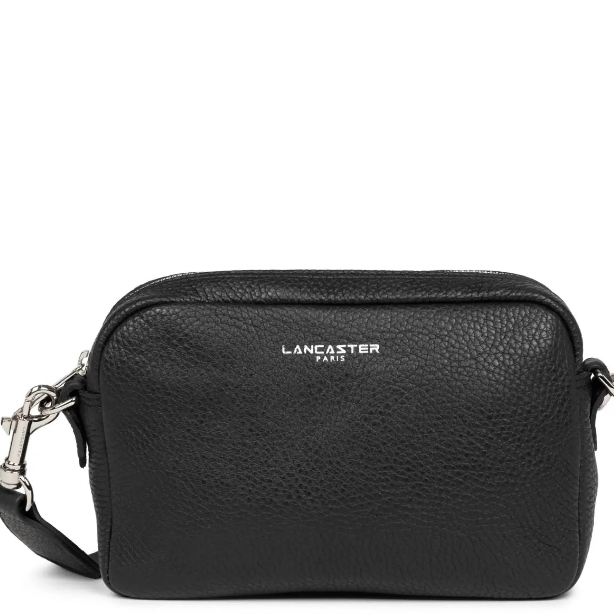 Lancaster Sacs Bandoulière*Sac trotteur zippe Studio Mixte en cuir Noir