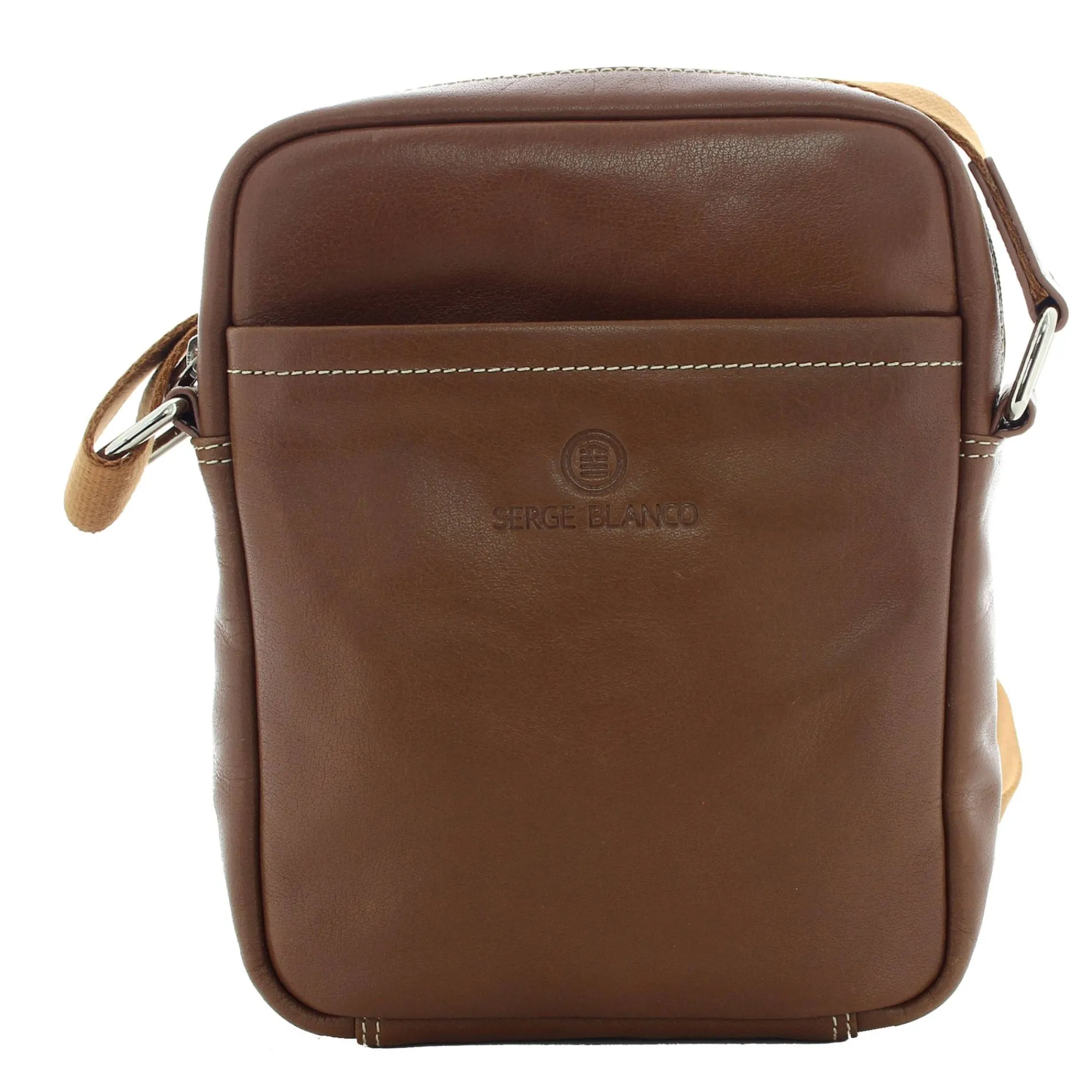 Serge Blanco Sacoches Homme*Sacoche a bandouliere en cuir Marfa M