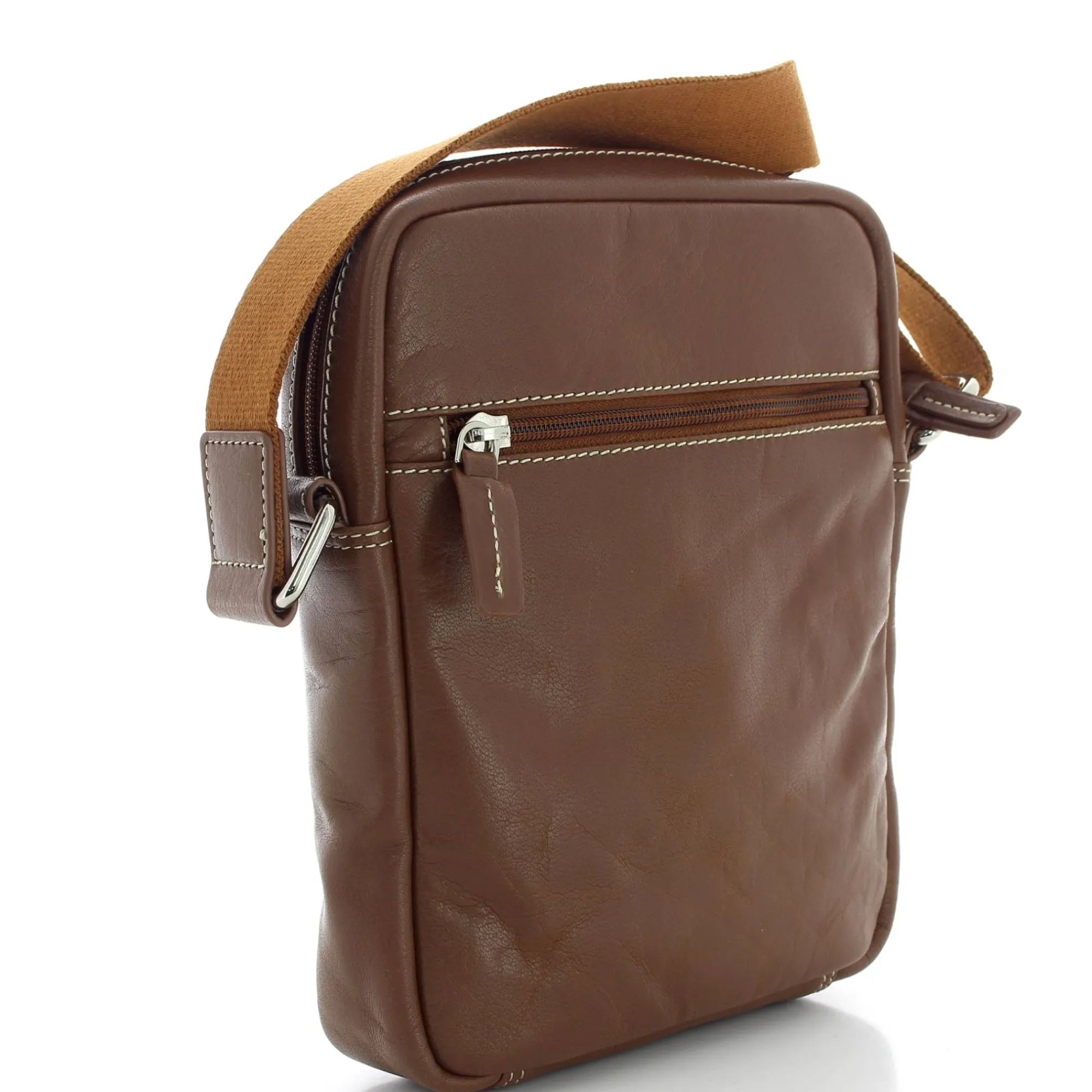 Serge Blanco Sacoches Homme*Sacoche a bandouliere en cuir Marfa M
