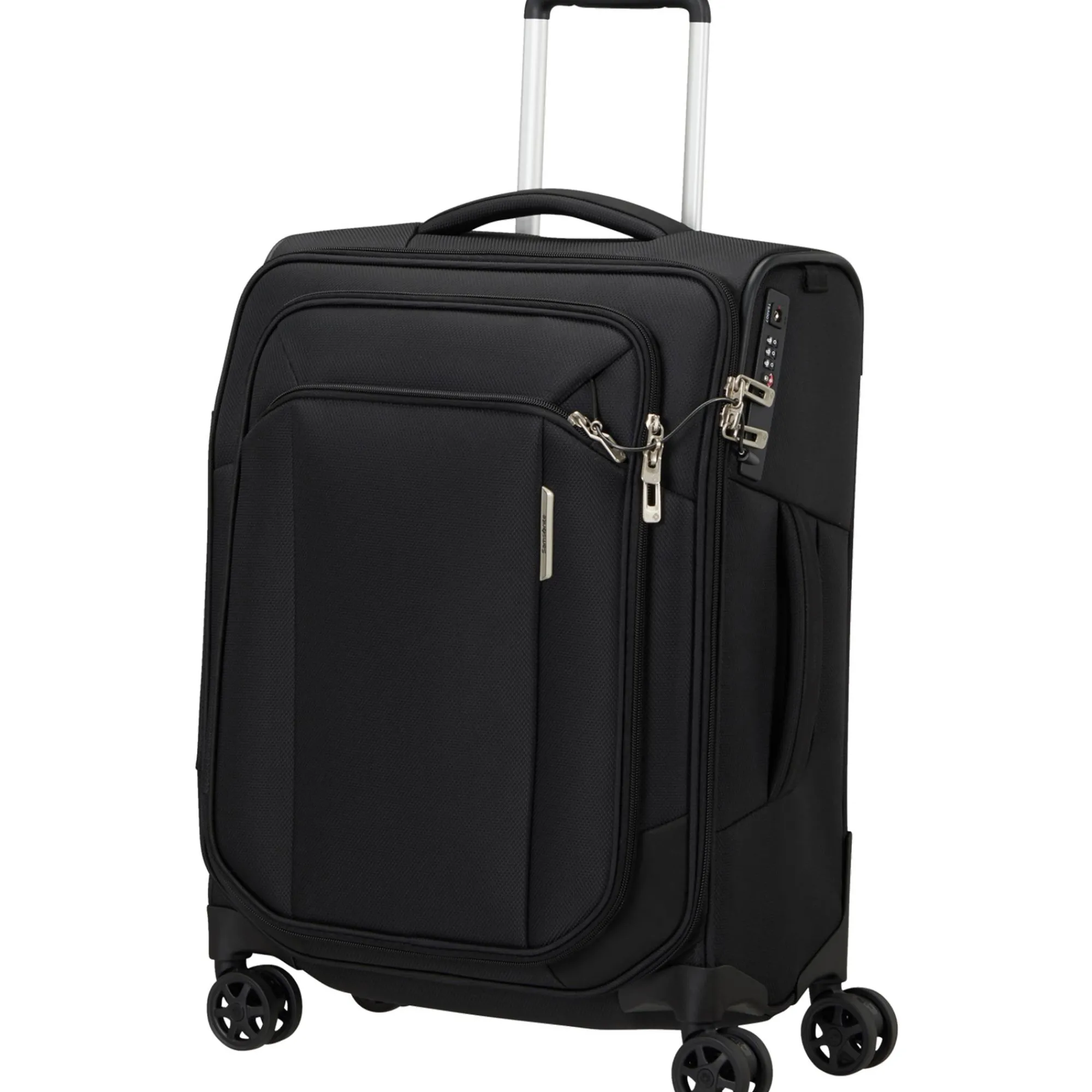 Samsonite Valises 4 Roues*Valise cabine 55cm souple Respark 4 roues Ozone Black